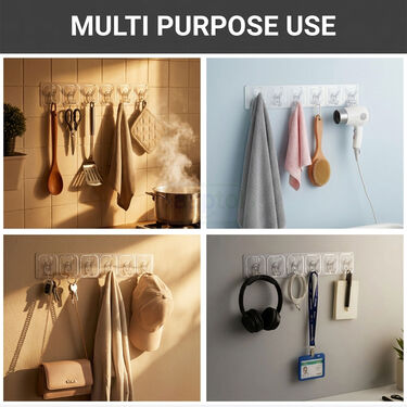 Pack of 18 Wall Hanger Stickers (18HS)
