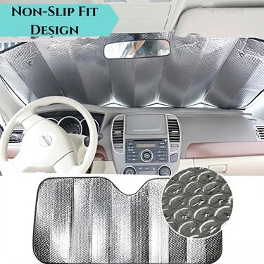 Car Windshield Heat Insulated Foldable Sunshade (CWSS7)