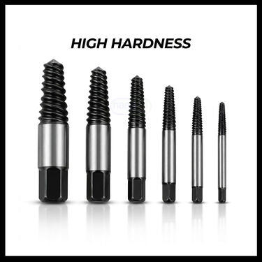 6 Pcs Chrome Vanadium Steel Damaged Screw (HT134)