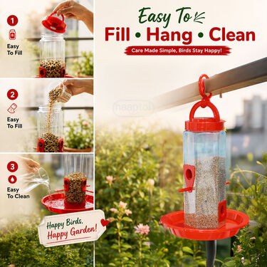 Hanging Bird Feeder For Urban Garden (GBF1)