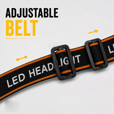 5 LED High Light USB Rechargeable Headlamp (LL65)