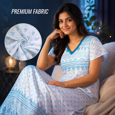Free Size Comfortable Home Nighty With Pockets BOGO (HM2)
