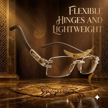Rimless Adaptive Power Reading Glasses (ORG41)