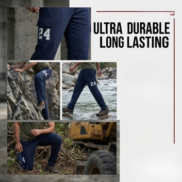 Pack of 3 Versatile 6 Pocket Comfortable Pants (3spt28)