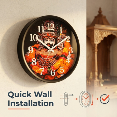 Khatu Shyam Round Wall Clock (DWC2)