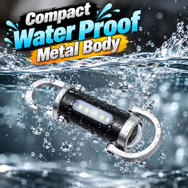 Rechargeable Bright Keychain Flashlight with Power Bank (LL93)