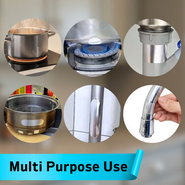 Easy & Quick Metal Repair Sticker Pack Of 10 (SAN6)