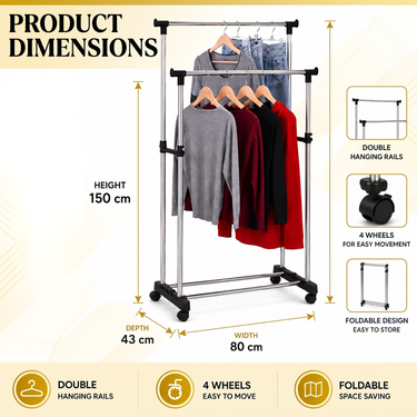 Clothes Drying Cum Organising Stand (PF36)