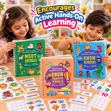 Pack of 3 Early Education Practice Books (STA15)