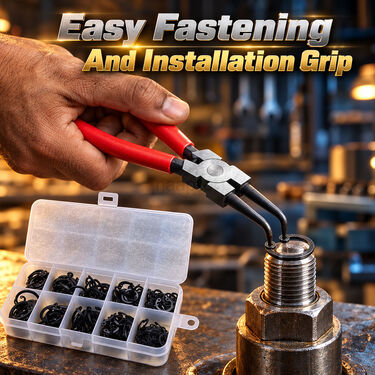 250 Pcs E -Type External Circlip Set (HT220)