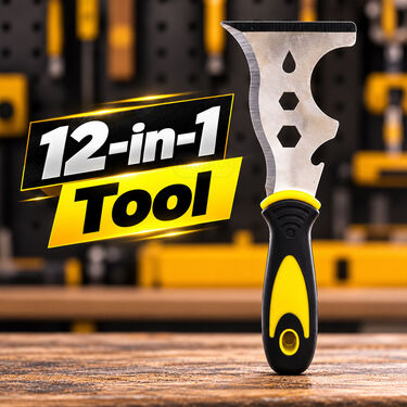 Multifunctional Putty Cement Scraper Knife (HT247)