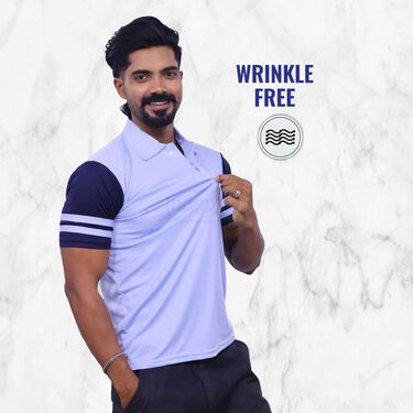 Pack Of 5 Designer Collar T-Shirts (5PT19)