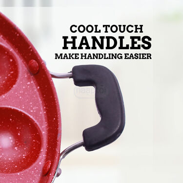 12 Cavity Nonstick Appam Patra With Lid (1AP10)