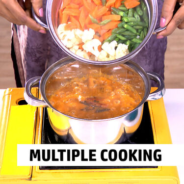 Stainless Steel Multi Cooking & Steaming Pot (2MCP2)