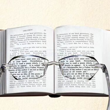 Rimless Adaptive Power Reading Glasses B1 G1 (2RG10)