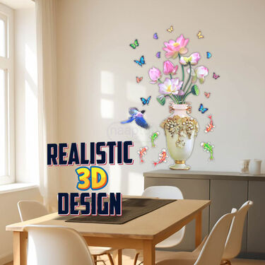 3D Floral Wall Sticker (3DWS6)