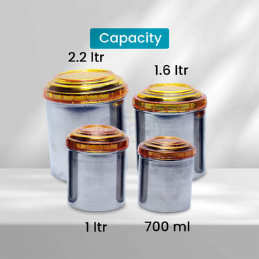 Set of 4 Airtight & Leakproof Canister Set (4SCS1)