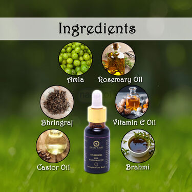 Nabhi Oil Supports Healthy Hair (BC4)