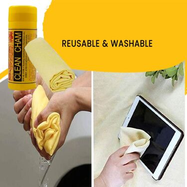 Multipurpose Liquid Absorbing Cleaning Cloth Clean Cham