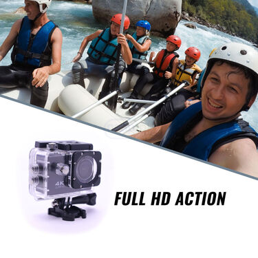 4K WiFi Waterproof Action Camera With 2.0-Inch Screen & 5 Mounts (CCTV21)