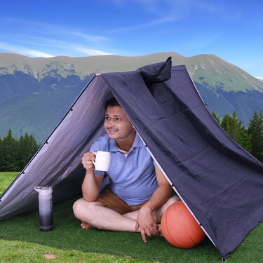 Waterproof Double Bike And Scooty Poncho Raincoat (FCPC2)