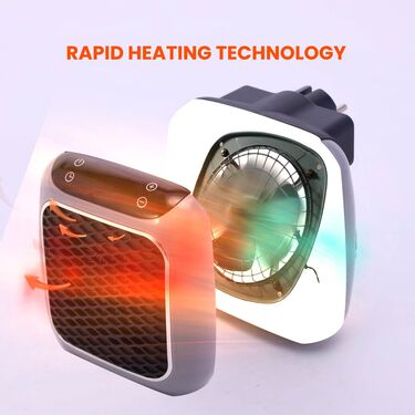 Portable Electric Heater With Remote (HA11)