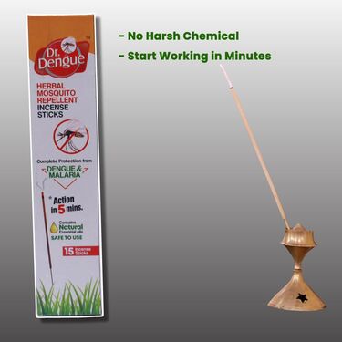 Herbal Mosquito Repellent Incense Sticks Pack of 60
