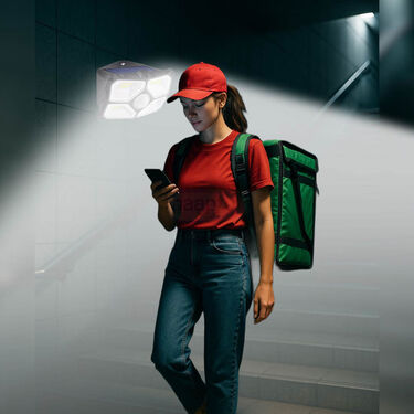 40 LED Wireless Solar Motion Sensor Security Wall Light (L79)