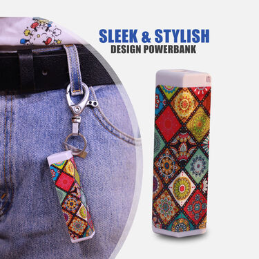 Designer Portable Pocket Power Bank And Bluetooth Headset With Free Trimmer (PB26)