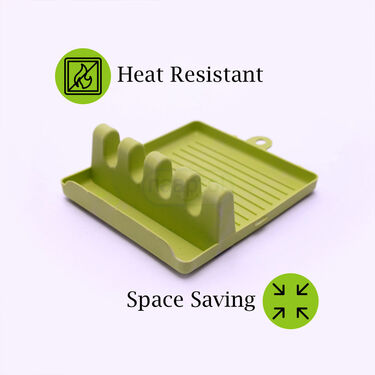 Spoon Spatula & Cover Lid Rest Stand (SRS1)