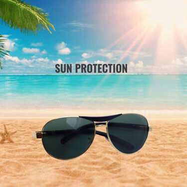 Stylish Golden Sunglasses For Men (SSG5)