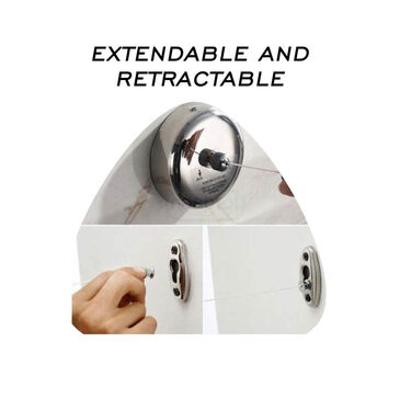 Stainless Steel Wired Adjustable Clothesline