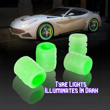 Automatic Glowing Roof and Tyre Light For Car
