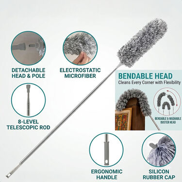 Adjustable Long Cleaning Duster For Home (LDFH)