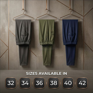 Dhamaka Deal - Pack of 3 Super Comfortable 6 Pocket Pants (3SPT10)