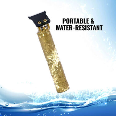 Stylish Golden Trimmer With Free Hair Dryer (PMTHD)