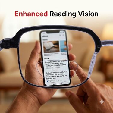 Premium Adaptive Power Reading Glasses B1 G1 Free (ORG34)