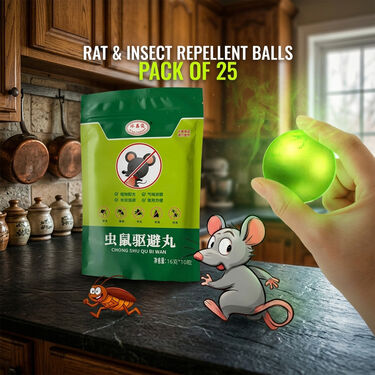 Rat & Insect Repellent Balls (Pack Of 25) – Naaptol