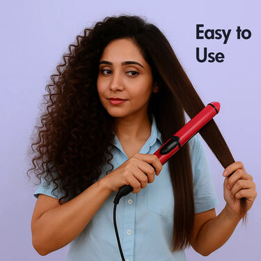 2-in-1 Hair Straightener & Curler (HSC2)