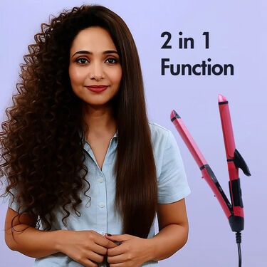 2-in-1 Hair Straightener & Curler (HSC2)