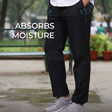 Pack of 3 Comfortable Relaxed Fit Pants (3SPT13)