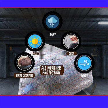 Transparent Bike And Scotty Cover (BKC4)