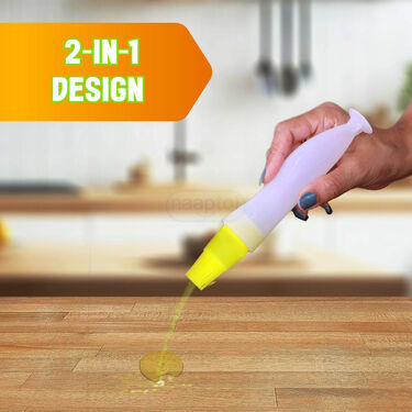 2 In 1 Oil Dispenser With Brush (ODB)