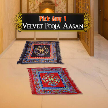 Pick any 1 Velvet  Pooja Aasan (CR5)