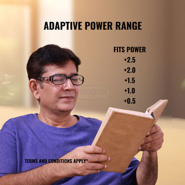 Foldable Adaptive Power Reading Glasses Buy 1 Get 2 Free (3FORG3)