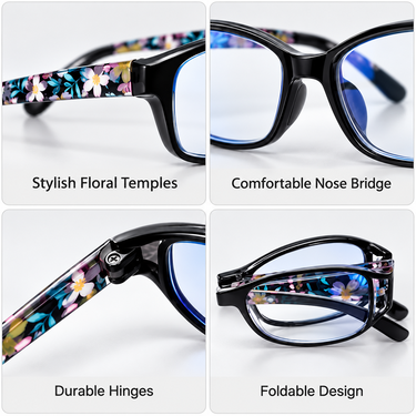 Foldable Adaptive Power Reading Glasses Buy 1 Get 2 Free (3FORG3)