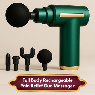 Full Body Rechargeable Pain Relief Gun Massager (GM04)