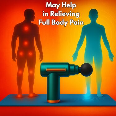 Full Body Rechargeable Pain Relief Gun Massager (GM04)