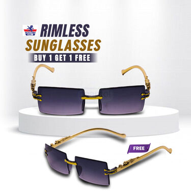 Rimless Sunglasses Buy1 Get1 Free (2RSG2)