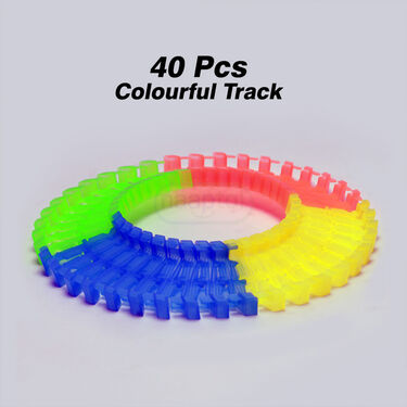 Magic Track Set With Car (NGRC)